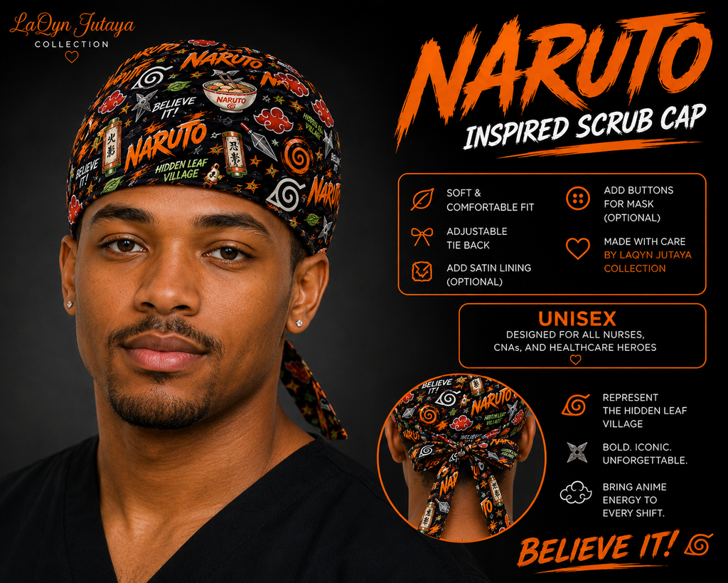 Naruto Scrub Cap