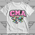 Powerpuff Inspired CMA Healthcare Bow Shirt | Cute Healthcare Tee | Stethoscope Bow T-Shirt | Medical Worker Gift | Unisex Cotton Graphic Tee (Copy 3)
