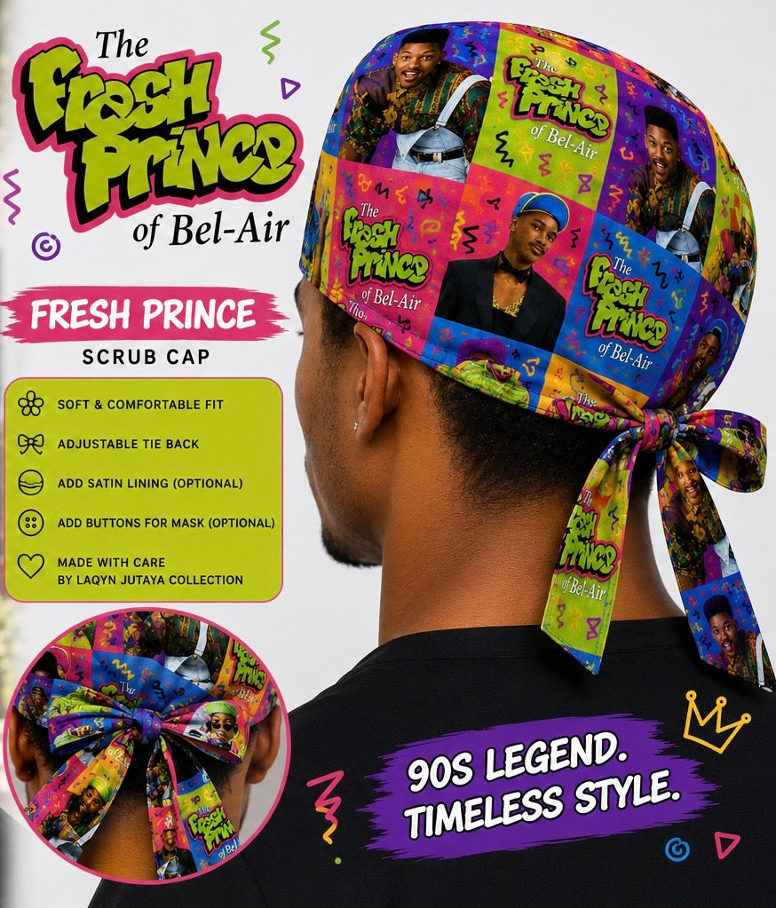 Fresh Prince Scrub Cap