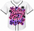 Airbrushed Birthday Girl