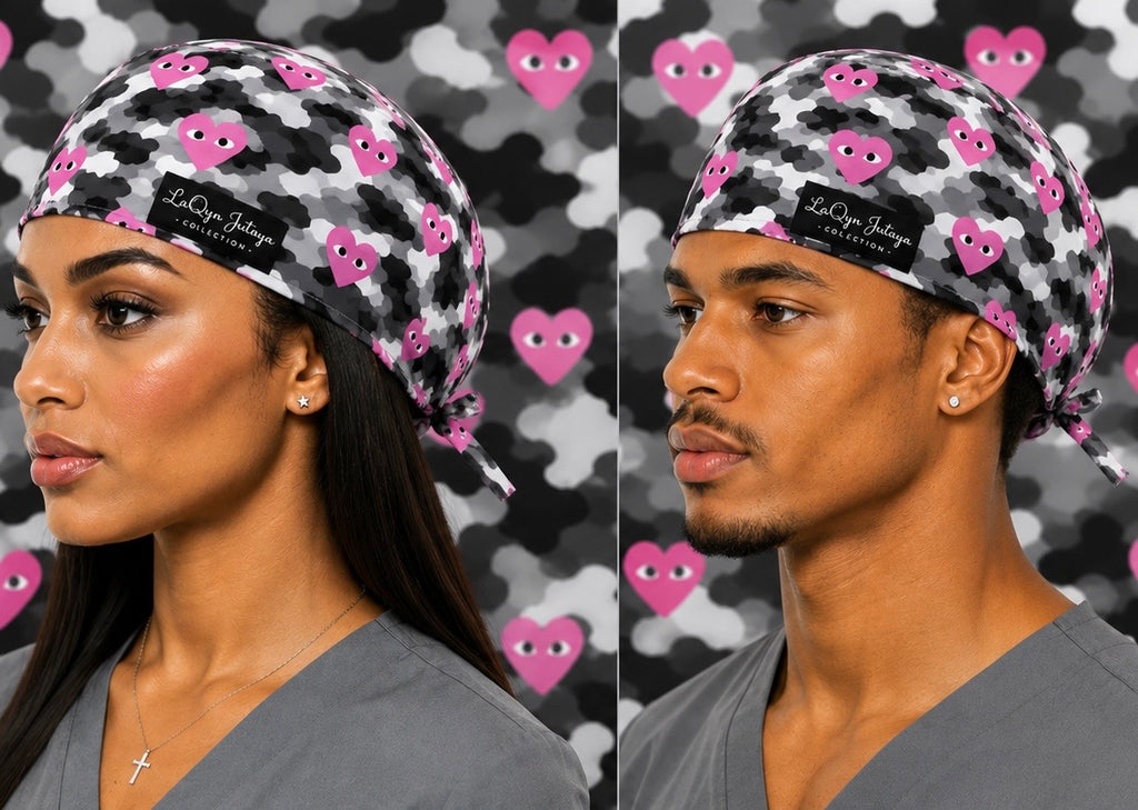 Wild At Heart Scrub Cap (PINK)