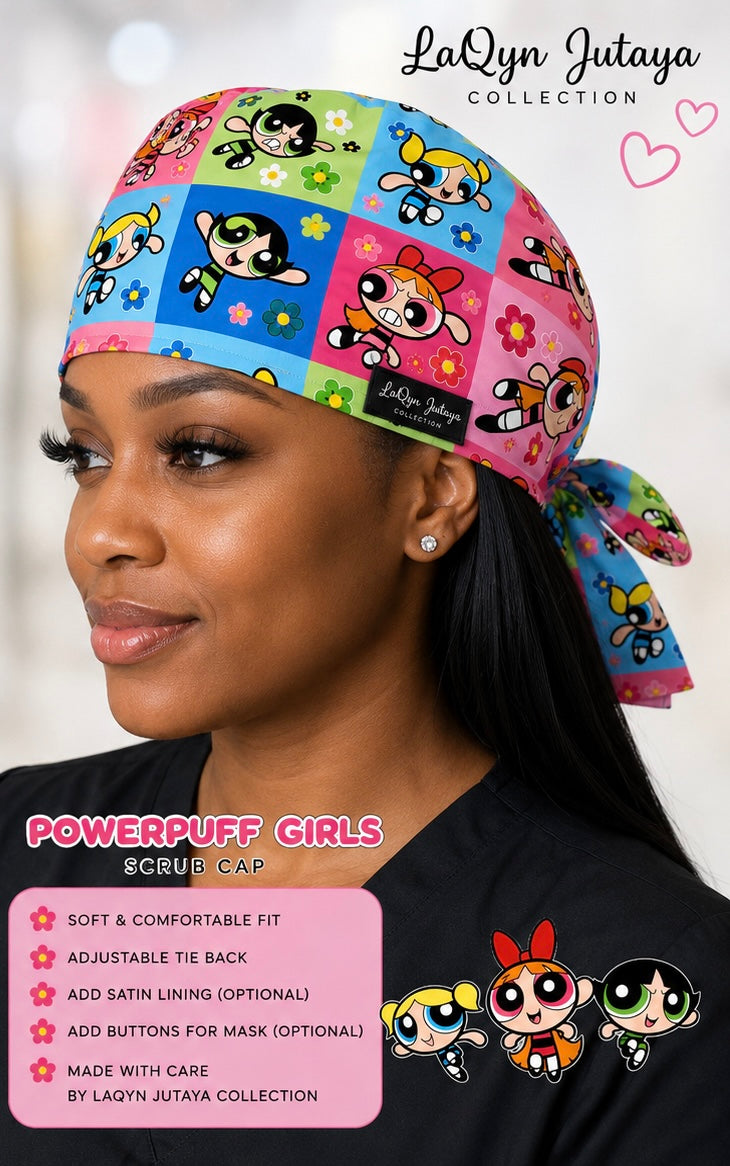 Powerpuff Girls Scrub Cap