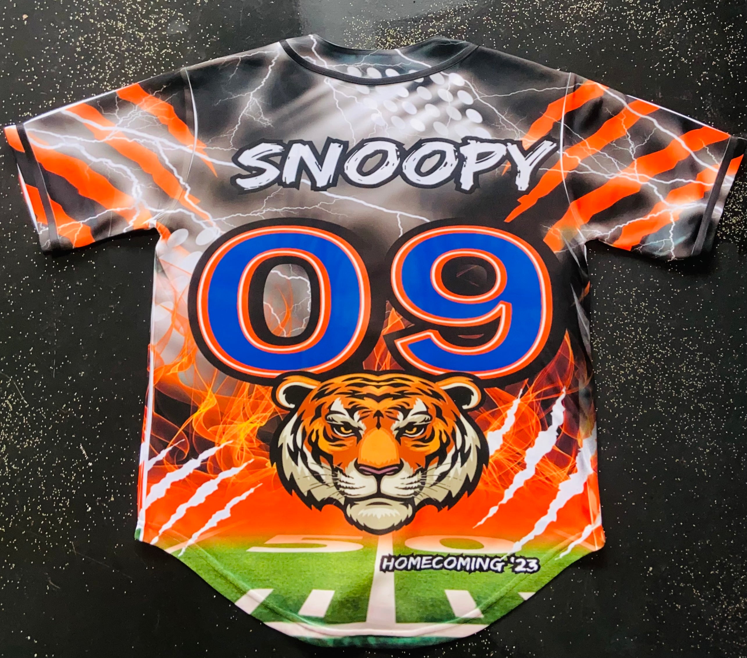 3D All Over Print Baseball Jersey