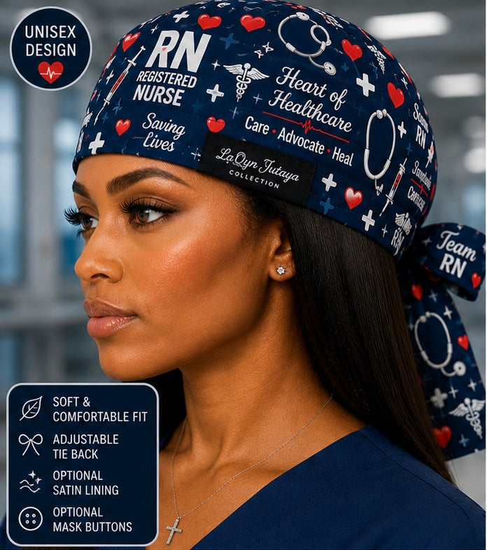 RN Scrub Cap