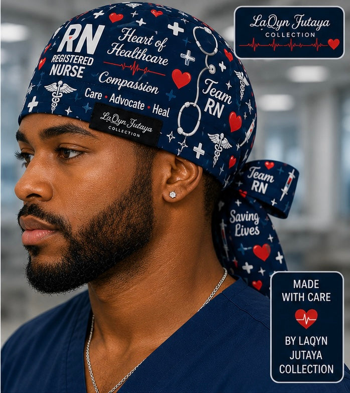 RN Scrub Cap