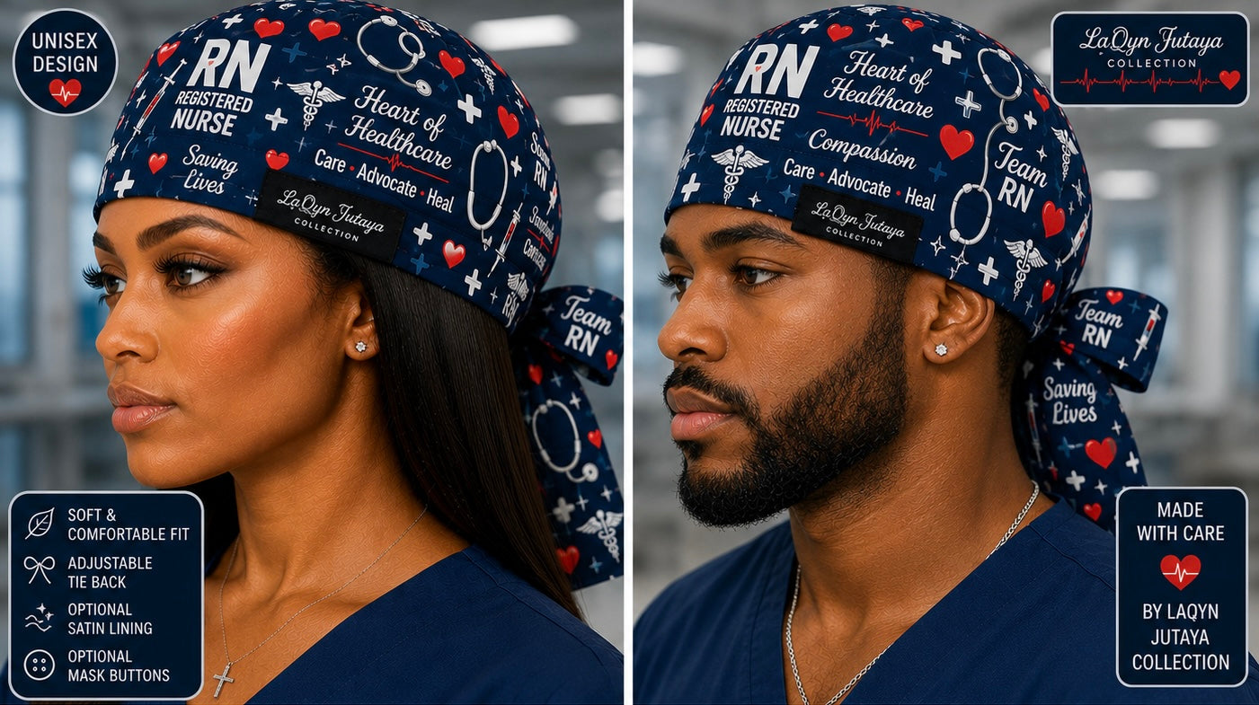 RN Scrub Cap