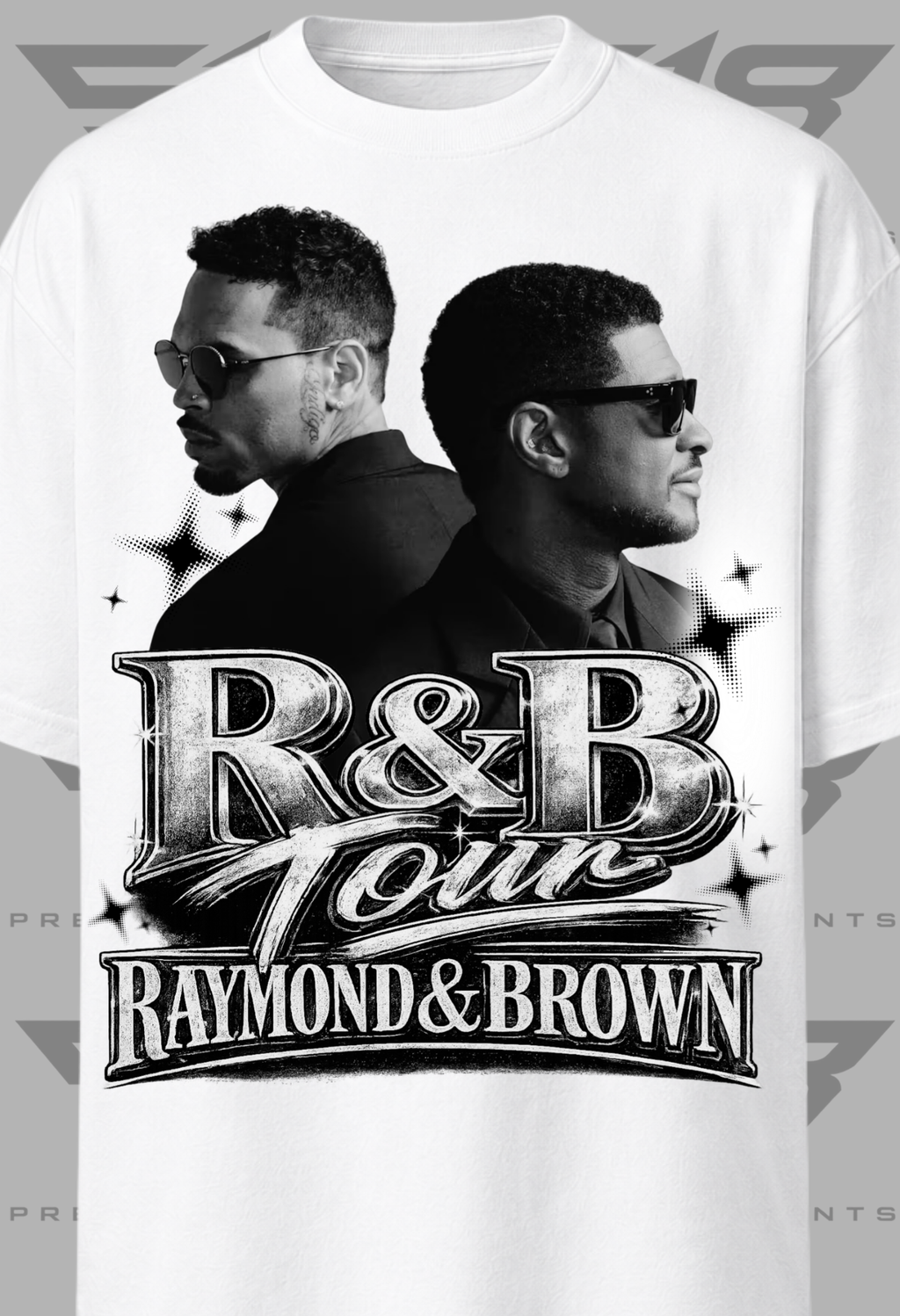 R&B Tour Graphic Tee (B/W)