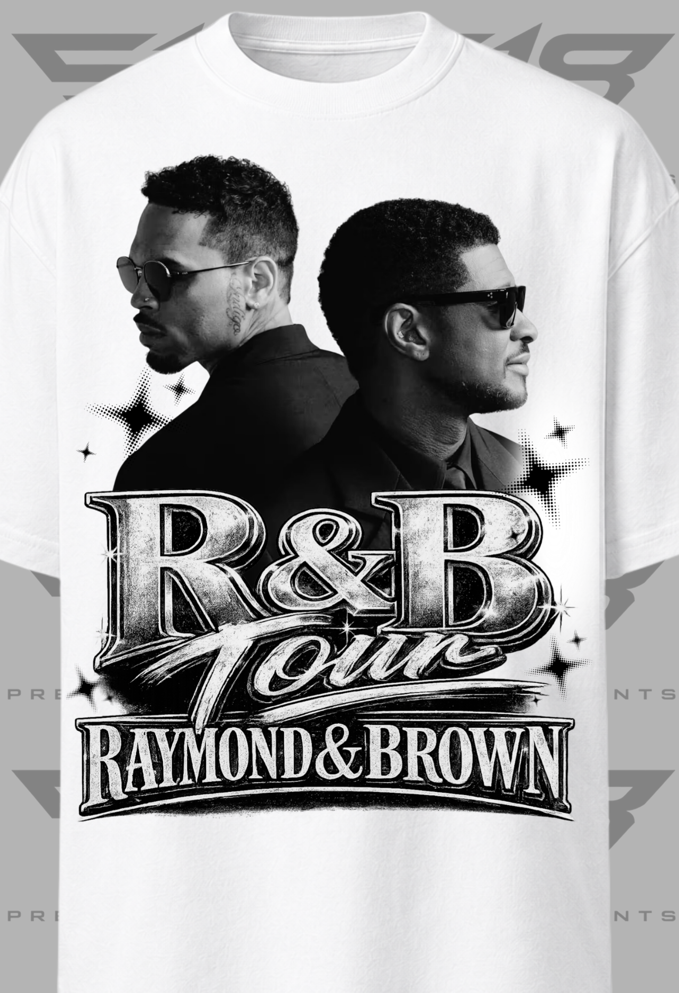 R&B Tour Graphic Tee (B/W)