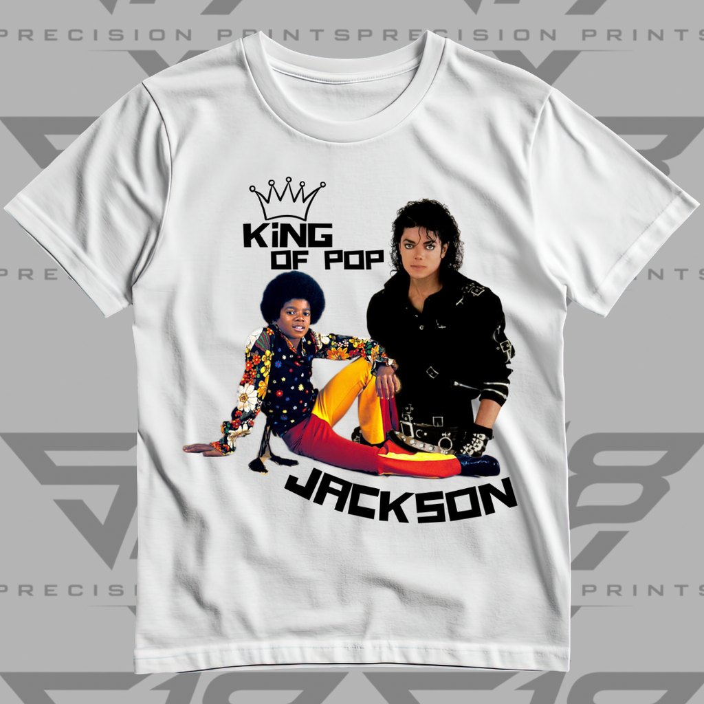 King of Pop Michael Jackson Graphic T-Shirt | Vintage Music Tribute Tee | Unisex Retro Concert Style Shirt | MJ Fan Gift