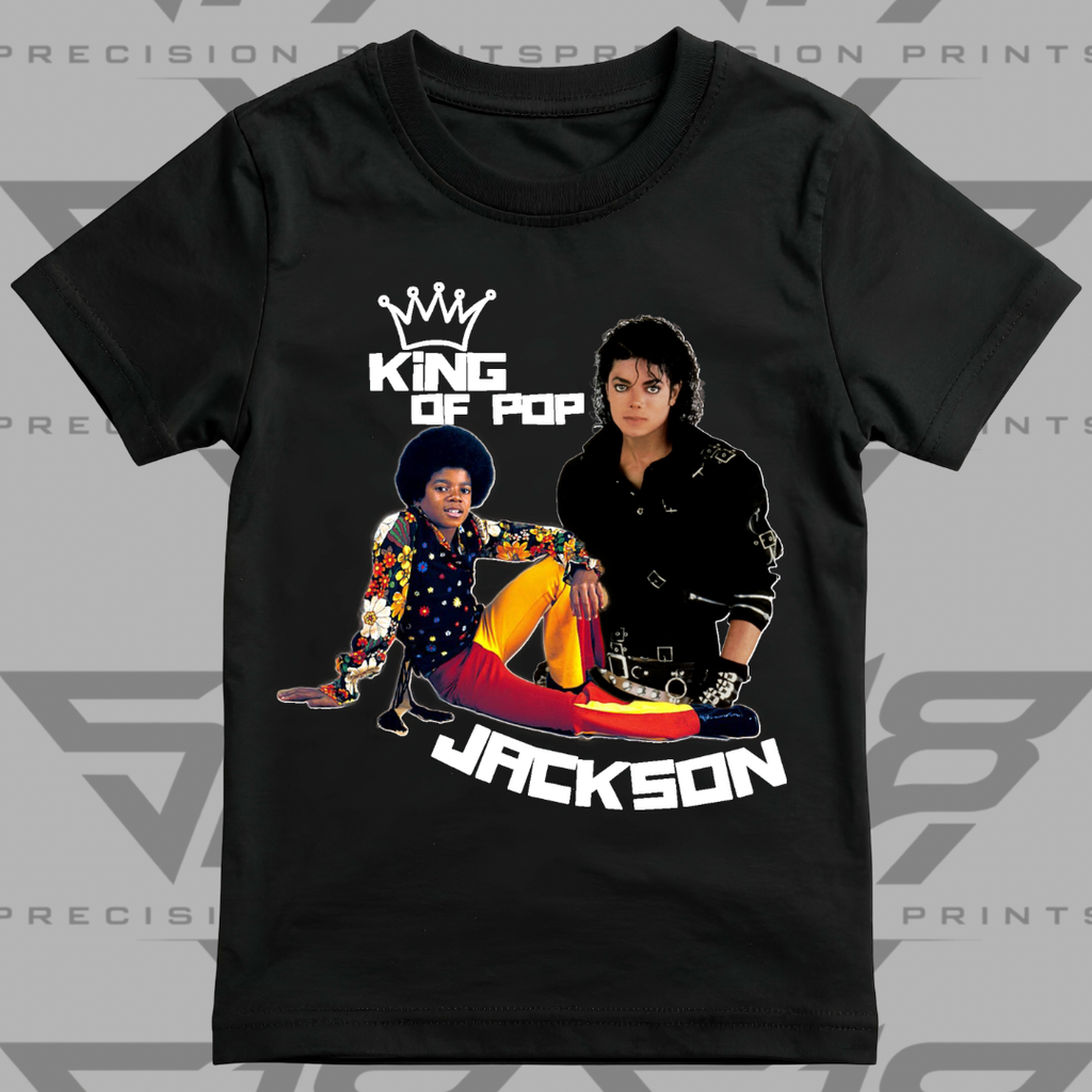 King of Pop Michael Jackson Graphic T-Shirt | Vintage Music Tribute Tee | Unisex Retro Concert Style Shirt | MJ Fan Gift