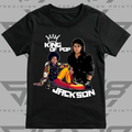 King of Pop Michael Jackson Graphic T-Shirt | Vintage Music Tribute Tee | Unisex Retro Concert Style Shirt | MJ Fan Gift