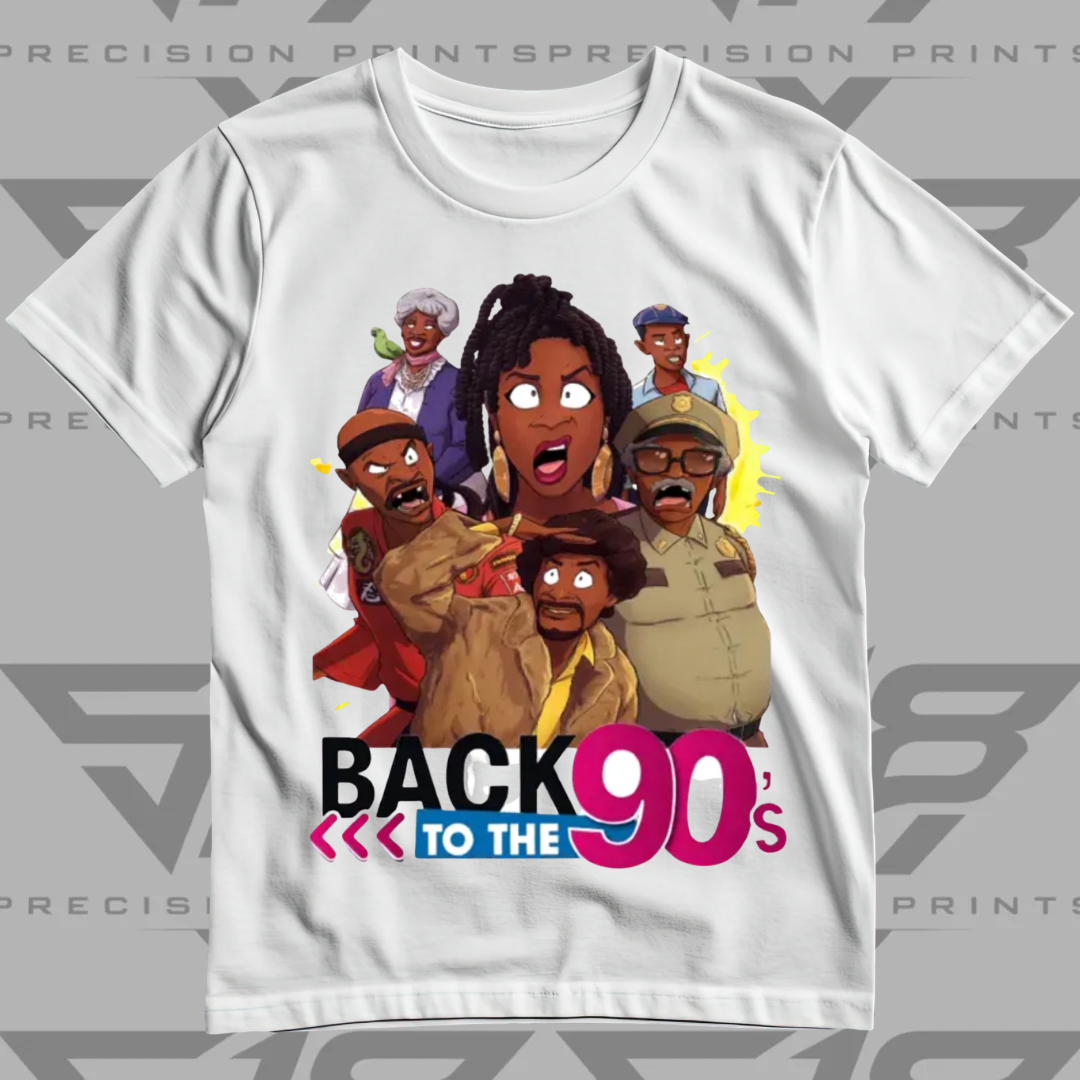 Back to the 90s Cartoon Graphic T-Shirt | 90s Nostalgia Tee | Retro Martin TV Inspired Shirt | Vintage Style Graphic Tee | 90s Party Shirt