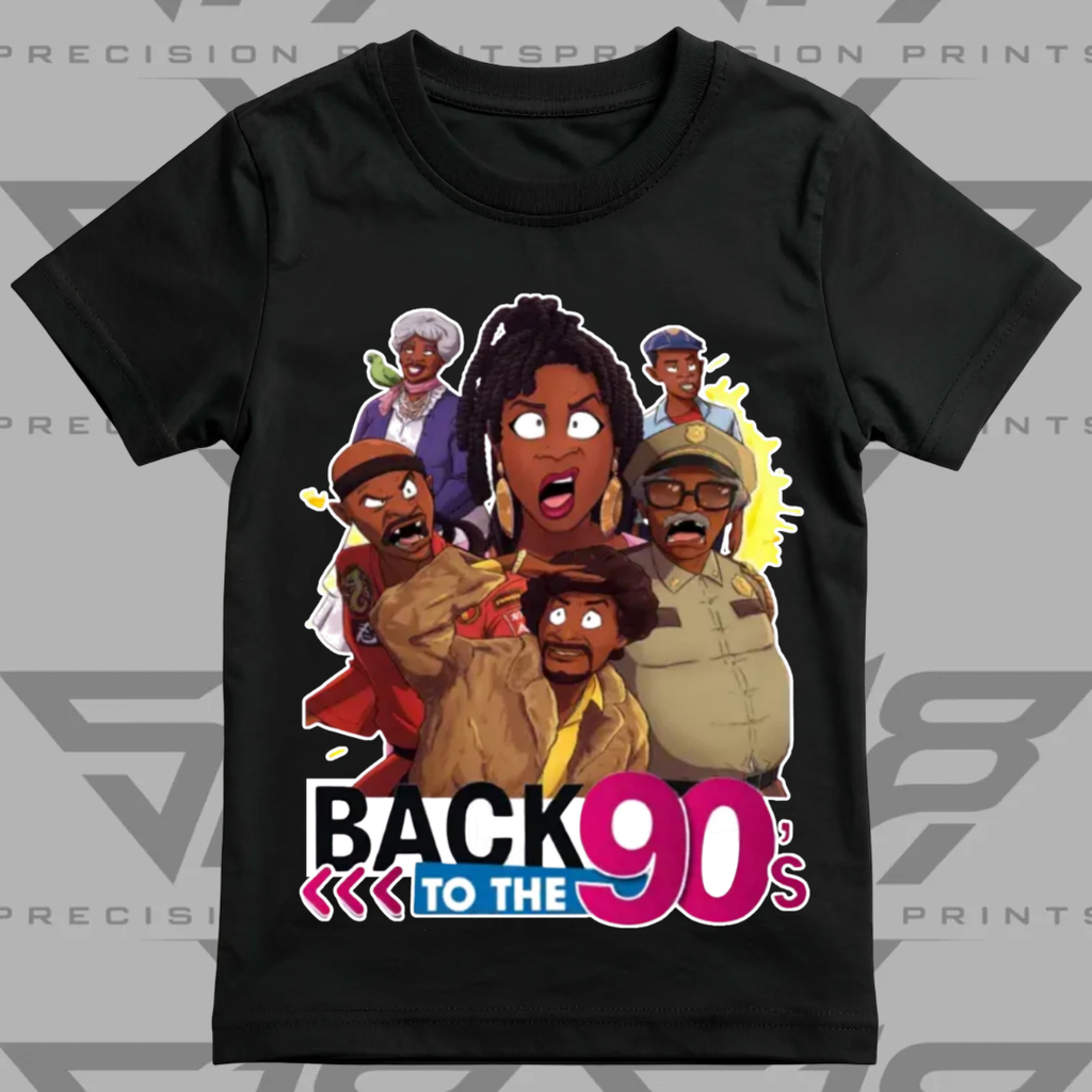 Back to the 90s Cartoon Graphic T-Shirt | 90s Nostalgia Tee | Retro Martin TV Inspired Shirt | Vintage Style Graphic Tee | 90s Party Shirt