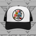Let God Lead The Way Trucker Hat | Christian Faith Hat | Inspirational Patch Cap | Faith Based Trucker Hat | Unisex Christian Hat